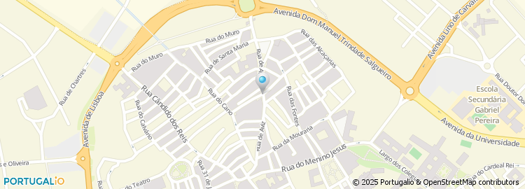 Mapa de Rua Avis