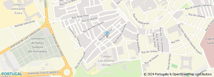 Mapa de Rua de Bernardo Matos