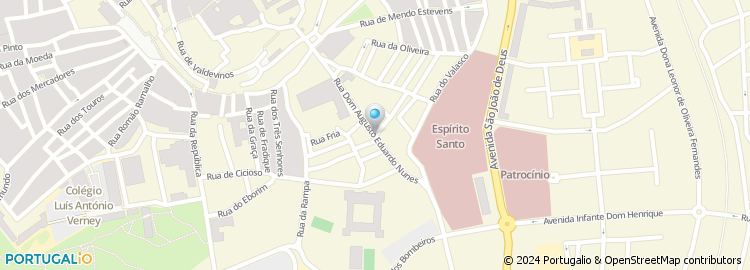 Mapa de Rua de Dom Augusto Eduardo Nunes