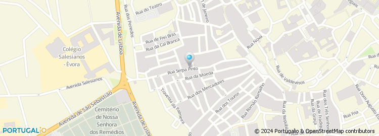 Mapa de Rua de Serpa Pinto