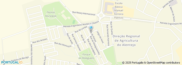 Mapa de Rua de Trás