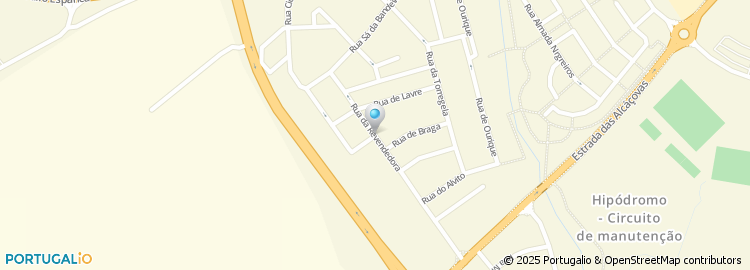 Mapa de Rua Dom Afonso Henriques