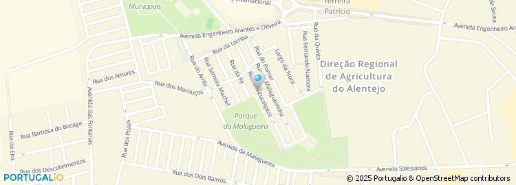 Mapa de Rua dos Eucaliptos