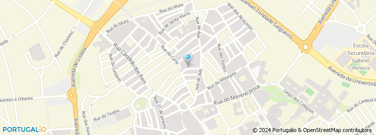 Mapa de Rua dos Ramos