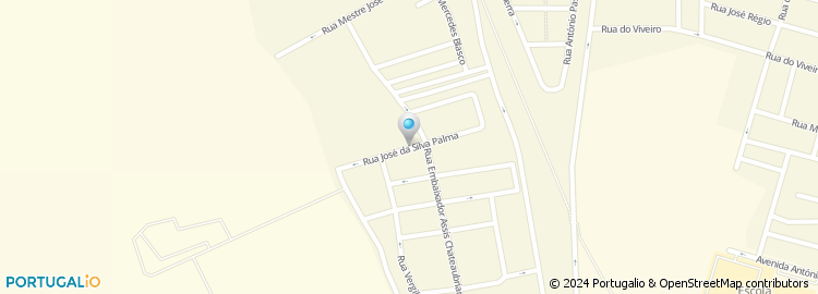 Mapa de Rua José da Silva Palma