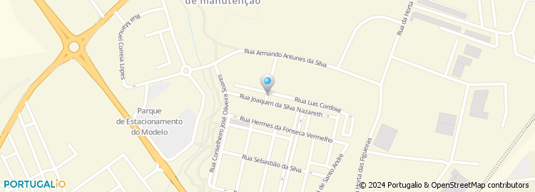 Mapa de Rua Luís Cordovil