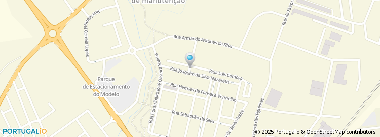 Mapa de Rua Luís Cordovil