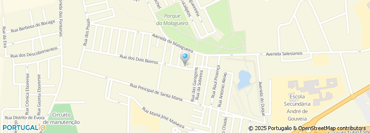 Mapa de Rua Luís Inácio Nunes