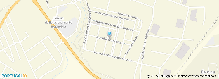Mapa de Rua Sebastião da Silva