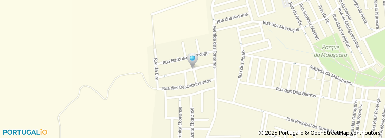 Mapa de Rua Teatro Eborense