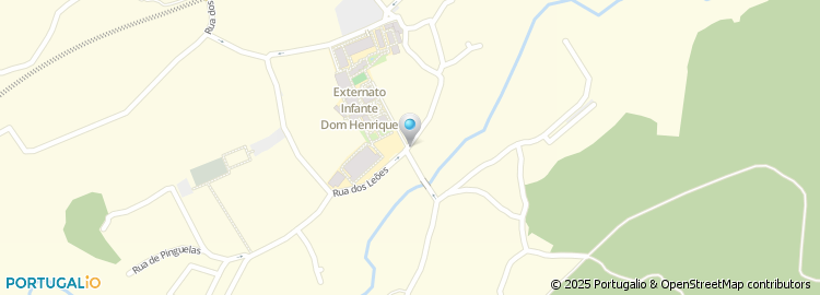 Mapa de Externato Infante Dom Henrique