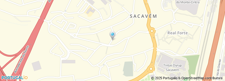 Mapa de Externato São Jose de Sacavem