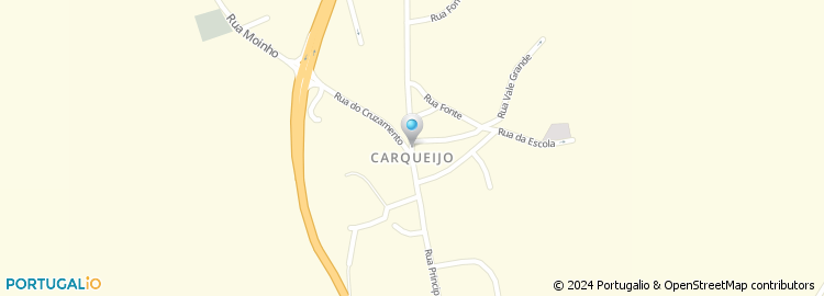 Mapa de F Baptista & Santos - Carpintaria, Lda