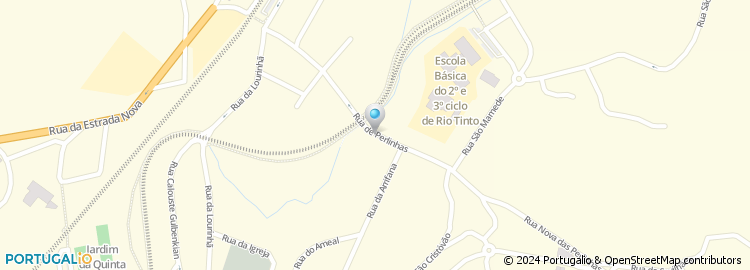 Mapa de F. Moutinho Escovilhoes Brindes e Represent. Soc.Unip, Lda