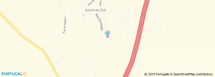 Mapa de Fab. de Móveis Barracão, Lda
