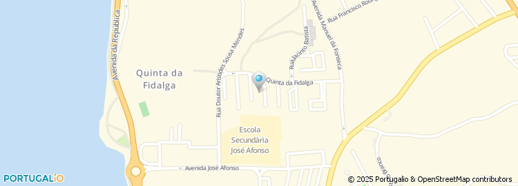 Mapa de Fabiano Freitas - Construções, Unipessoal Lda