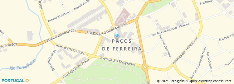 Mapa de Fábio Gomes Ribeiro, Unipessoal Lda