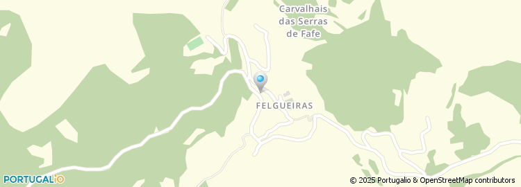 Mapa de Felgueiras