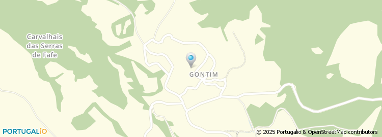 Mapa de Gontim