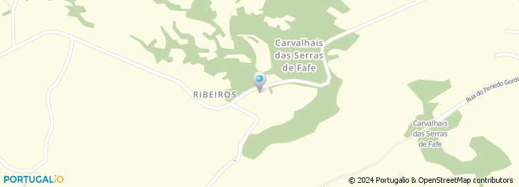 Mapa de Ribeiros