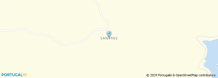 Mapa de Rua de Sanfins