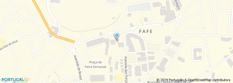 Mapa de Fafegym-Centro de Actividades Fisicas, Unipessoal Lda