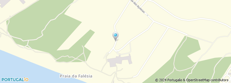 Mapa de Falesia Hotel