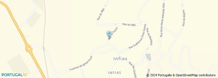 Mapa de Farimar - Empresa Textil de Infias, Lda