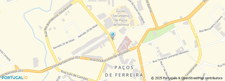 Mapa de Farmácia Antero Chaves