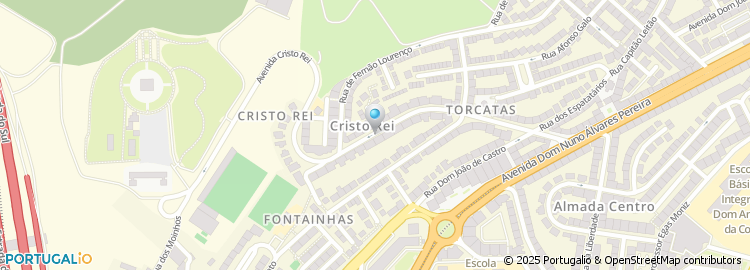 Mapa de Farmácia Cristo Rei