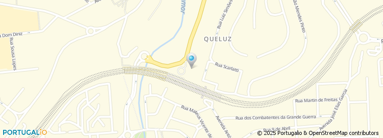 Mapa de Farmácia Queluz