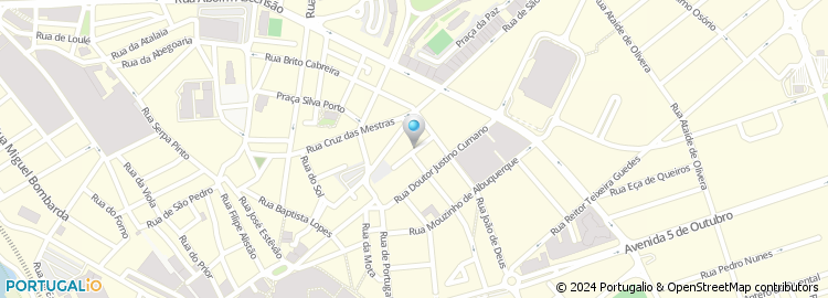 Mapa de Rua Francisco Horta