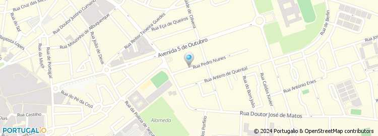 Mapa de Rua Pedro Antunes Ruivo