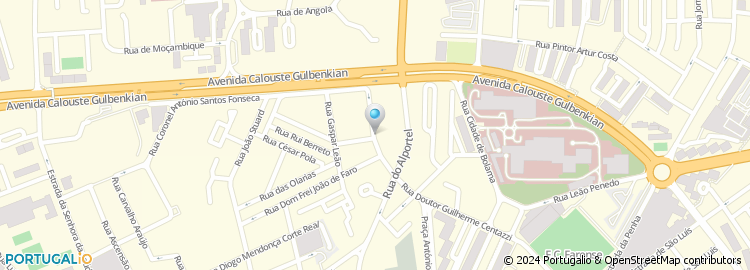 Mapa de Rua Alferes Arnaldo Luzia da Silva