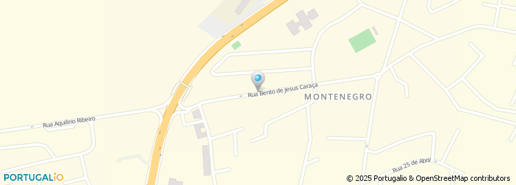 Mapa de Rua Bento de Jesus Caraça