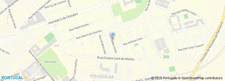 Mapa de Rua Caldas Xavier