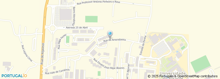 Mapa de Rua da Amendoeira