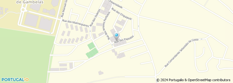 Mapa de Rua das Papoilas