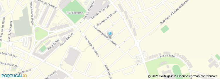 Mapa de Rua de Portugal