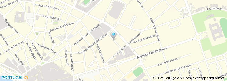 Mapa de Rua Doutor Coelho de Carvalho