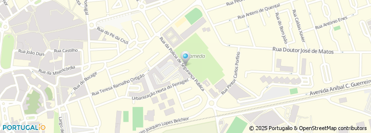 Mapa de Rua Manuel José Sabino