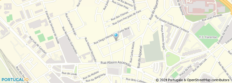 Mapa de Rua São Gonçalo de Lagos