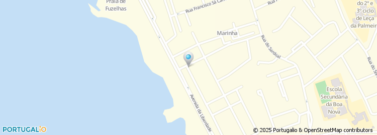 Mapa de Farol de Leça/A Boa Nova - Cervejaria Restaurante, Lda