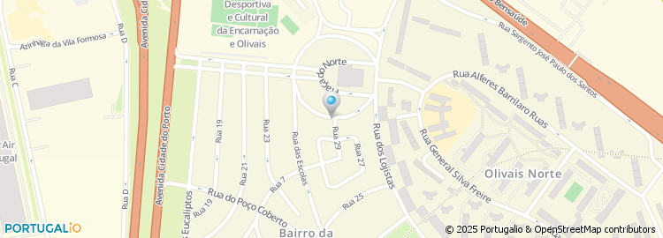 Mapa de Faustino & Ferreira, Lda