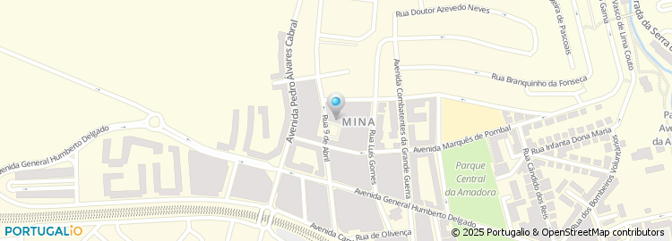 Mapa de Faustino Santos Rodrigues