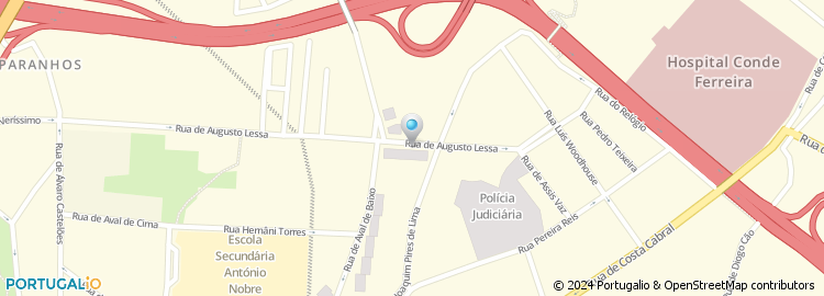 Mapa de Rua Augusto