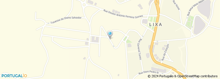 Mapa de Rua Doutor José Bento Novais Peixoto