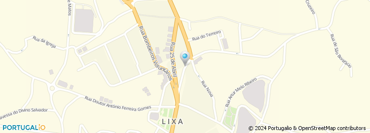 Mapa de Rua Doutor Luís de Freitas