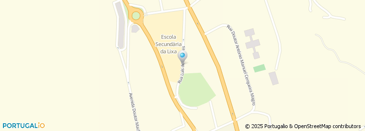 Mapa de Rua Luís de Camões