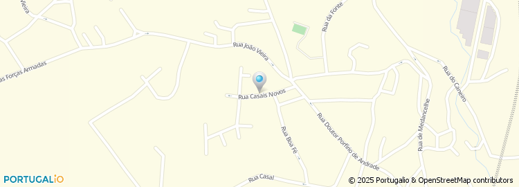 Mapa de Travessa do Casal